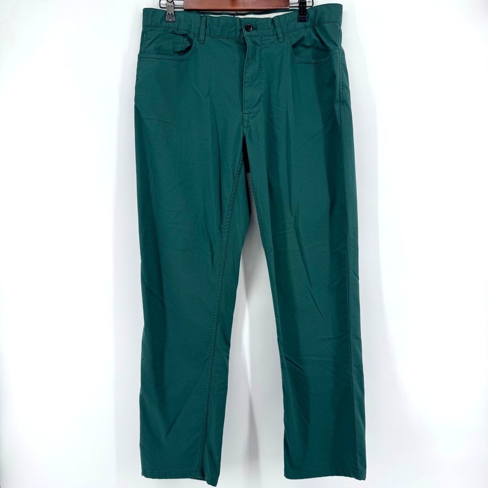 Polo Ralph Lauren Golf Pants Mens 33x30 Green Tailored Fit Cotton Twill Stretch